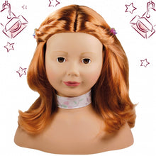 Gotz Styling Head Red Hair