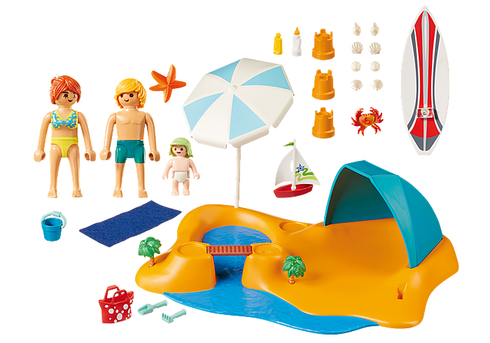 Playmobil 9425 Family Fun Family at the Beach