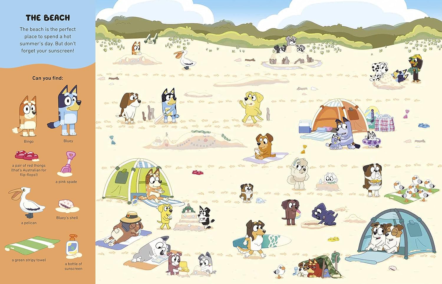 Bluey Where's Bluey Search and Find Paperback Book
