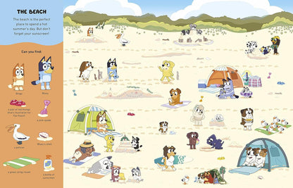 Bluey Where's Bluey Search and Find Paperback Book