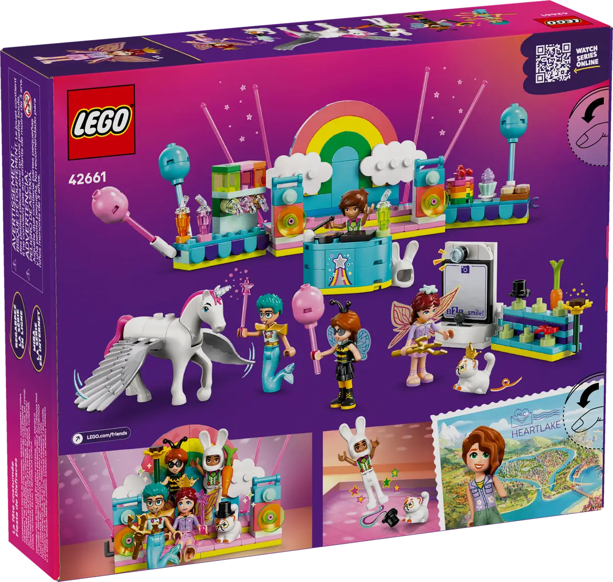 Lego Friends 42661 Costume Party with Unicorn & Fairy