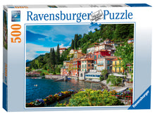 Ravensburger Lake Como, Italy, 500pc Jigsaw Puzzle