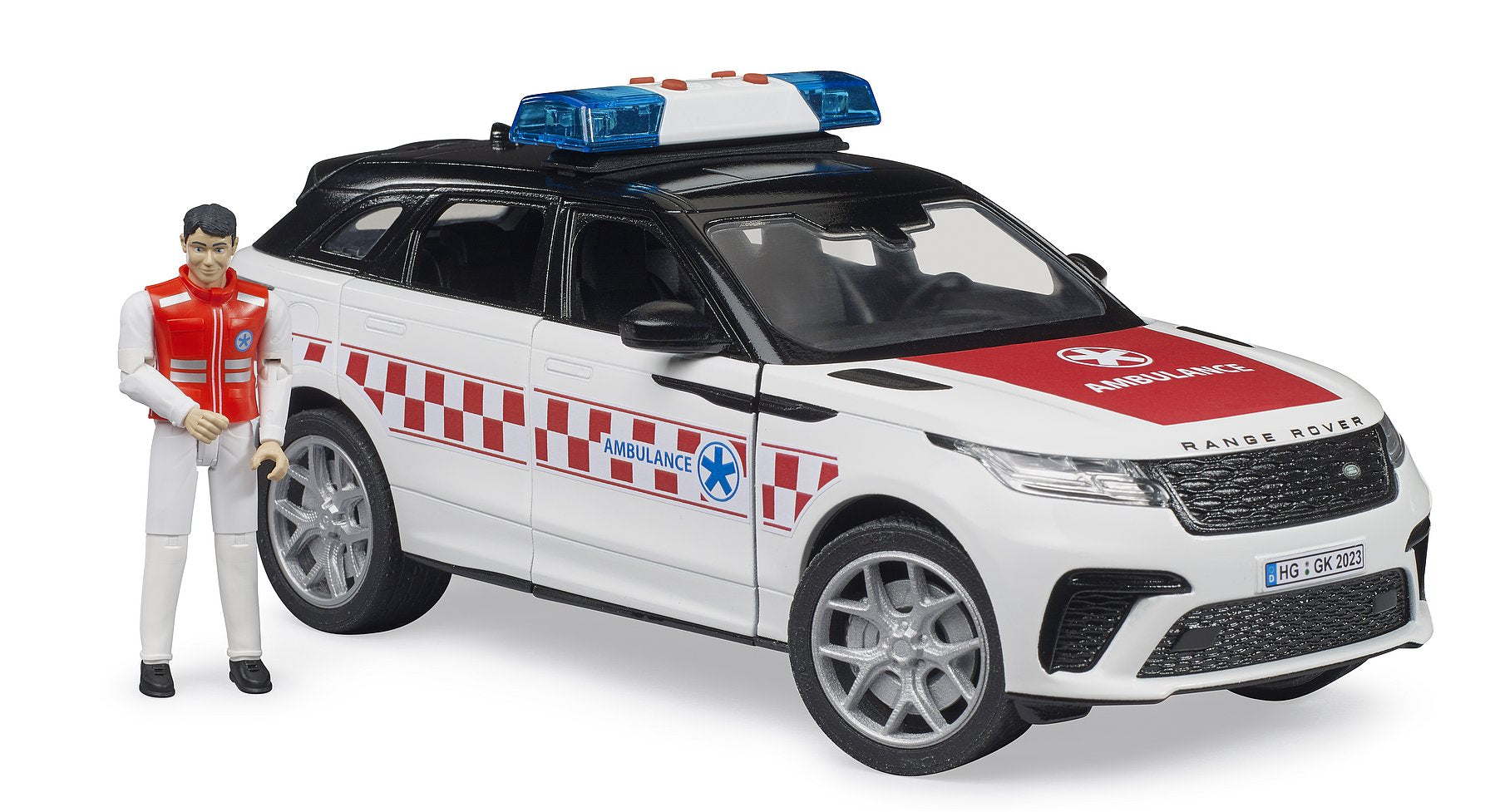 Bruder Range Rover Velar Ambulance With Driver