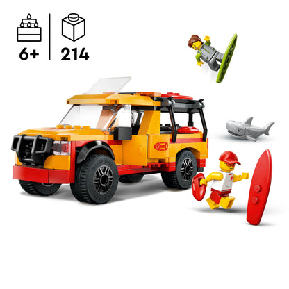 Lego City Great Vehicles 60453 Lifeguard Beach Rescue Truck