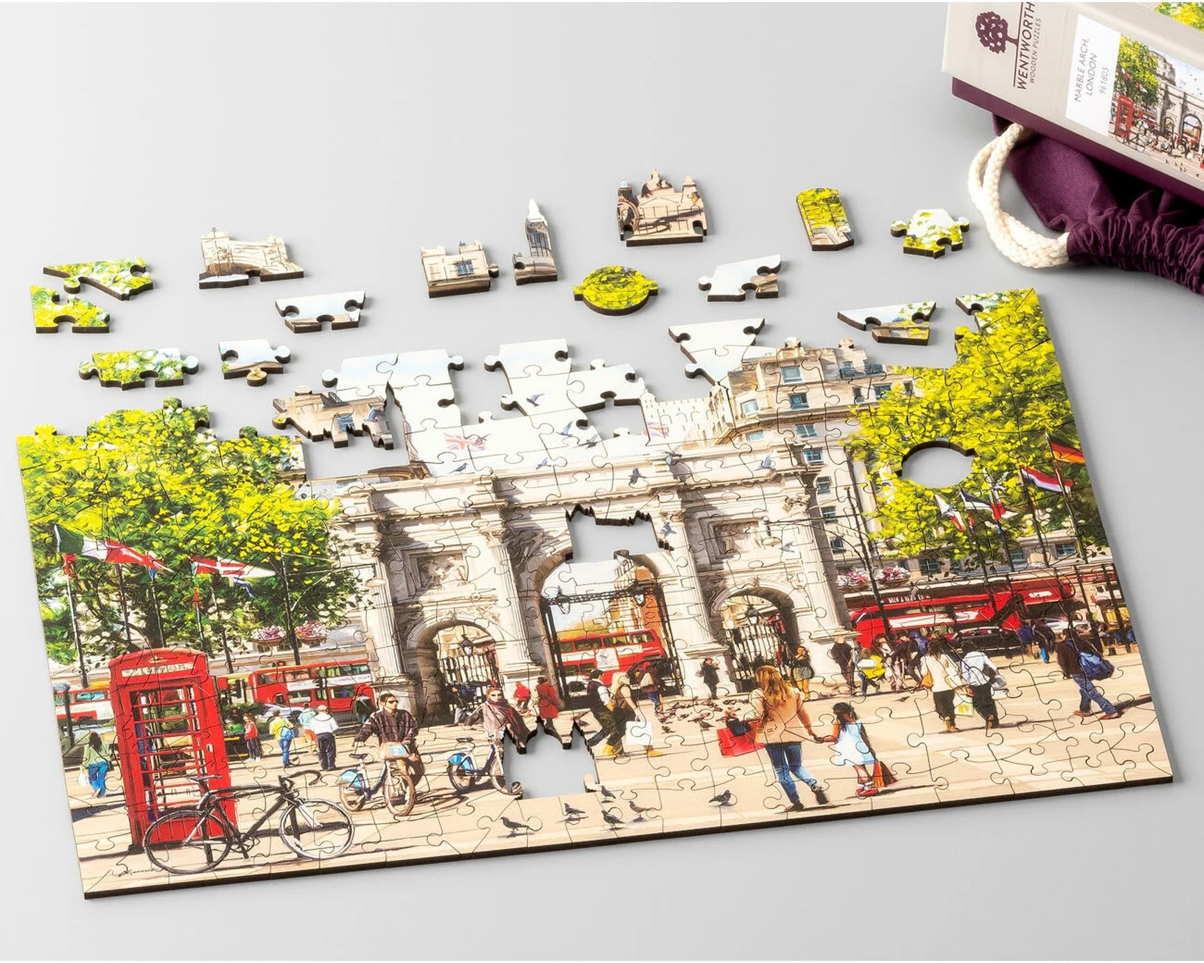 Wentworth Wooden Puzzles Marble Arch, London - Maxi 250 Pieces