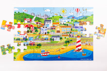 BigJigs Transport Town Floor Puzzle
