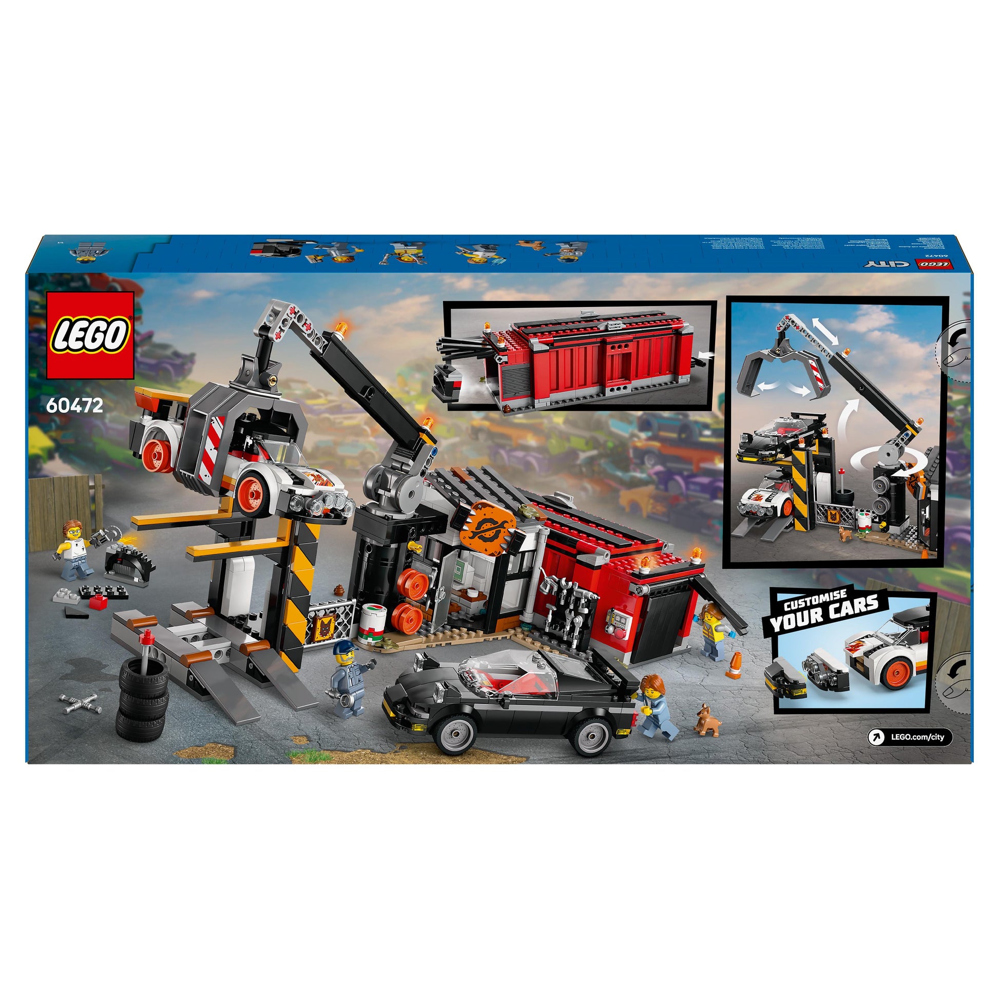 Lego My City 60472 Scrapyard with Cars