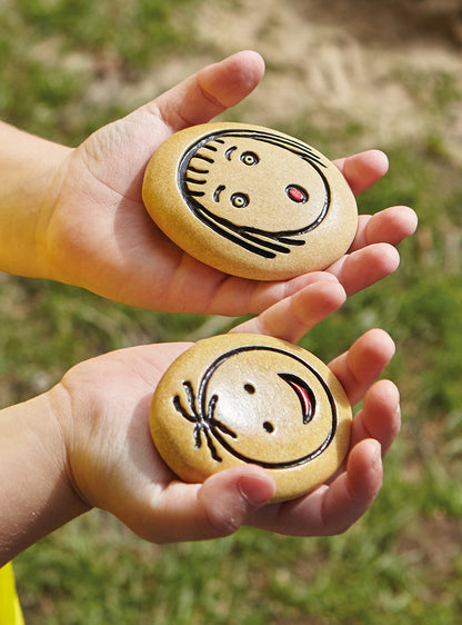 Yellow Door Jumbo Emotion Stones