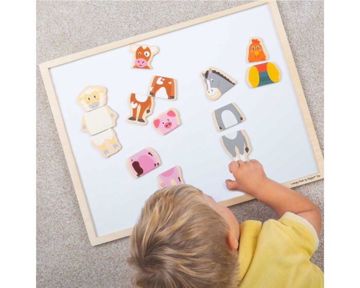 BigJigs Mag-Play Mix-ups - Farm