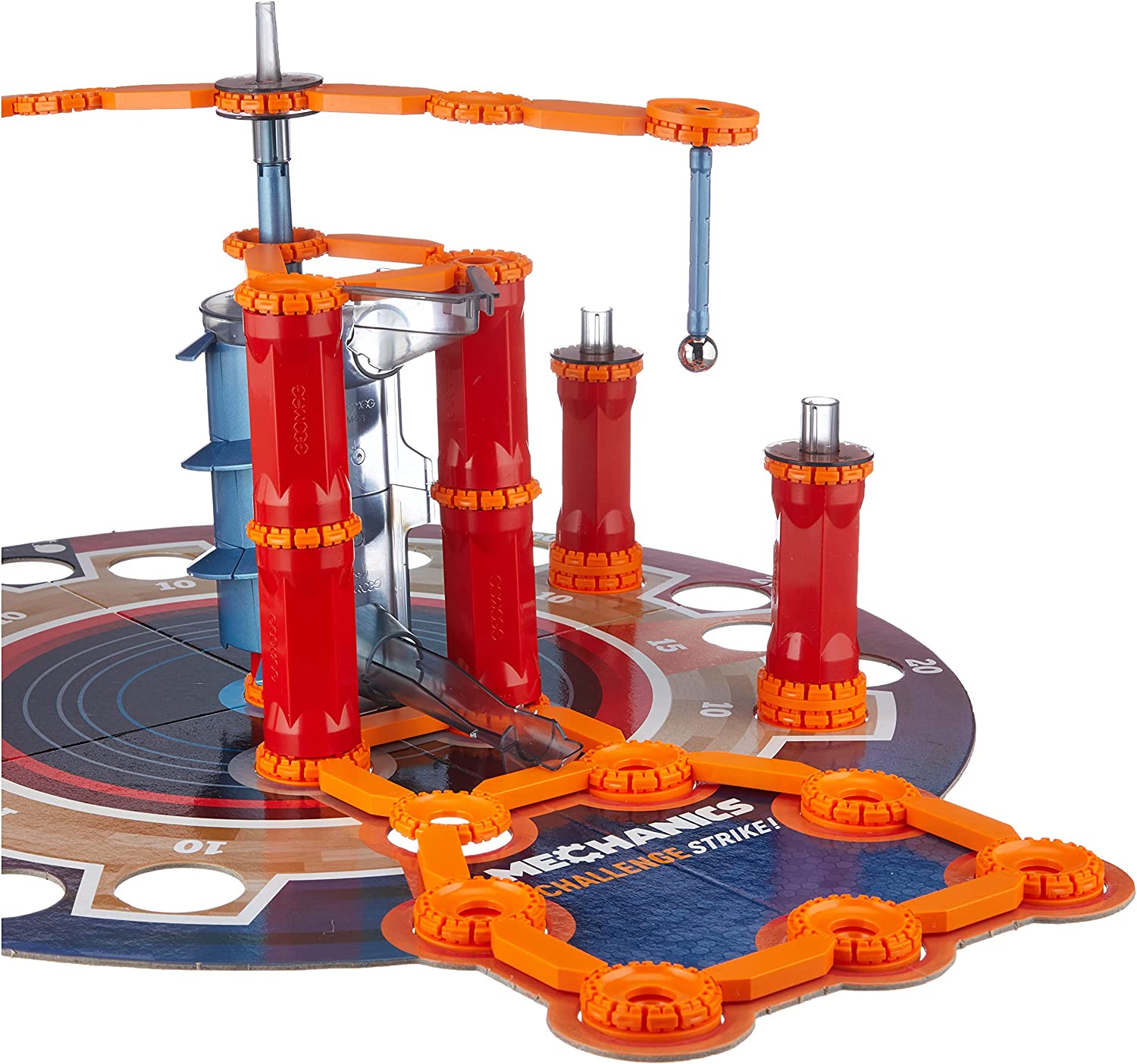 Geomag Mechanics Challenage Strike 185pcs