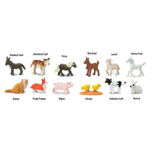 Safari Toob Farm Babies (12 Pieces)