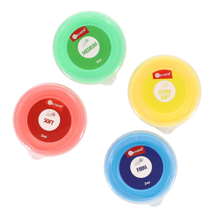 Ormond Pkt4 Fidget Fit Therapeutic Stress Putty
