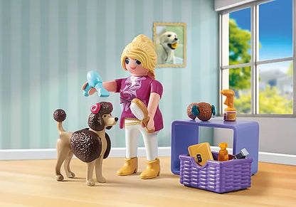 Playmobil 71747 My Life Dog Groomer