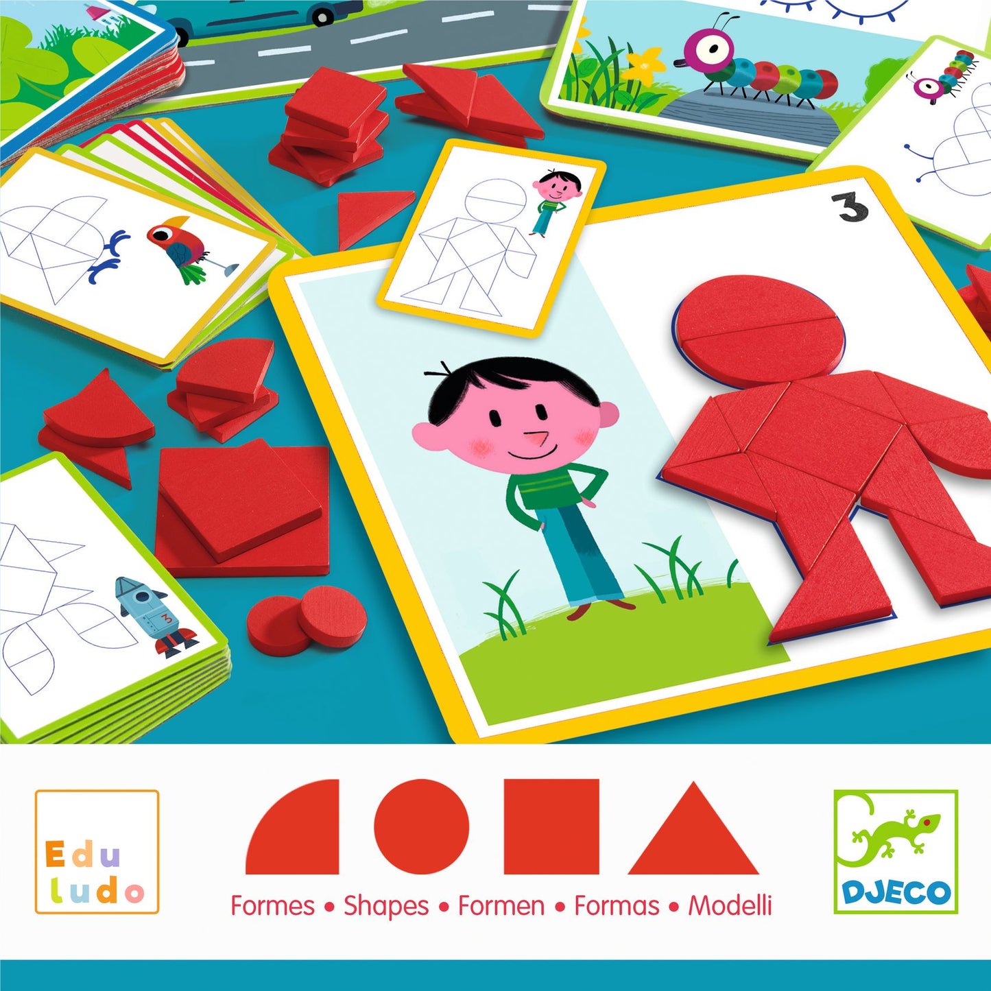 Djeco Shapes Educational Games