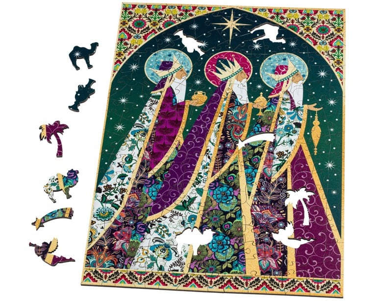 Wentworth Wooden Puzzles Nativity Kings - Maxi 250 Pieces