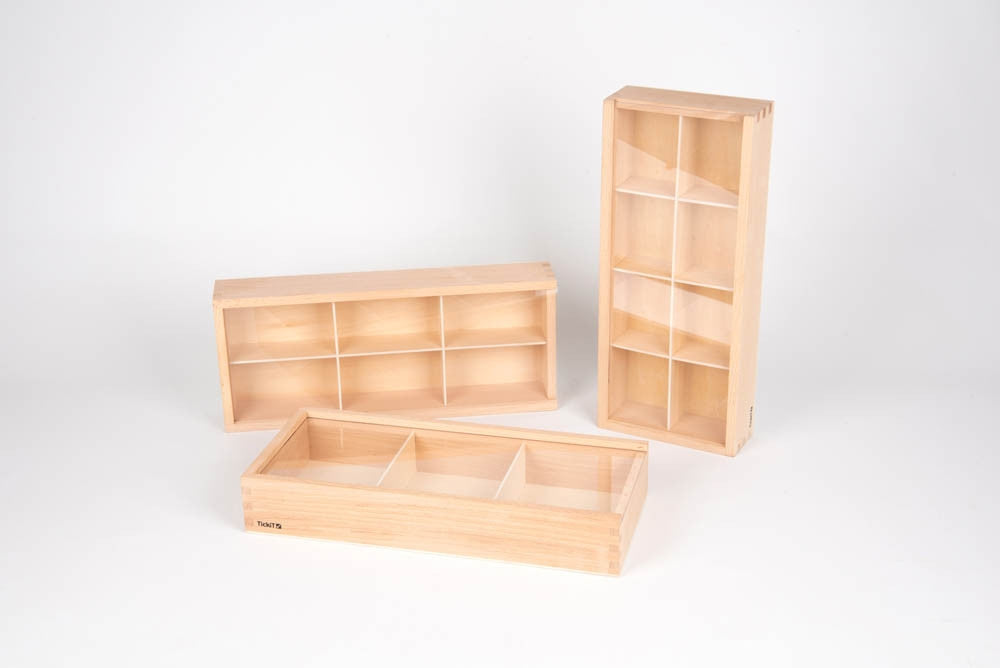 TickiT Wooden Discovery Boxes