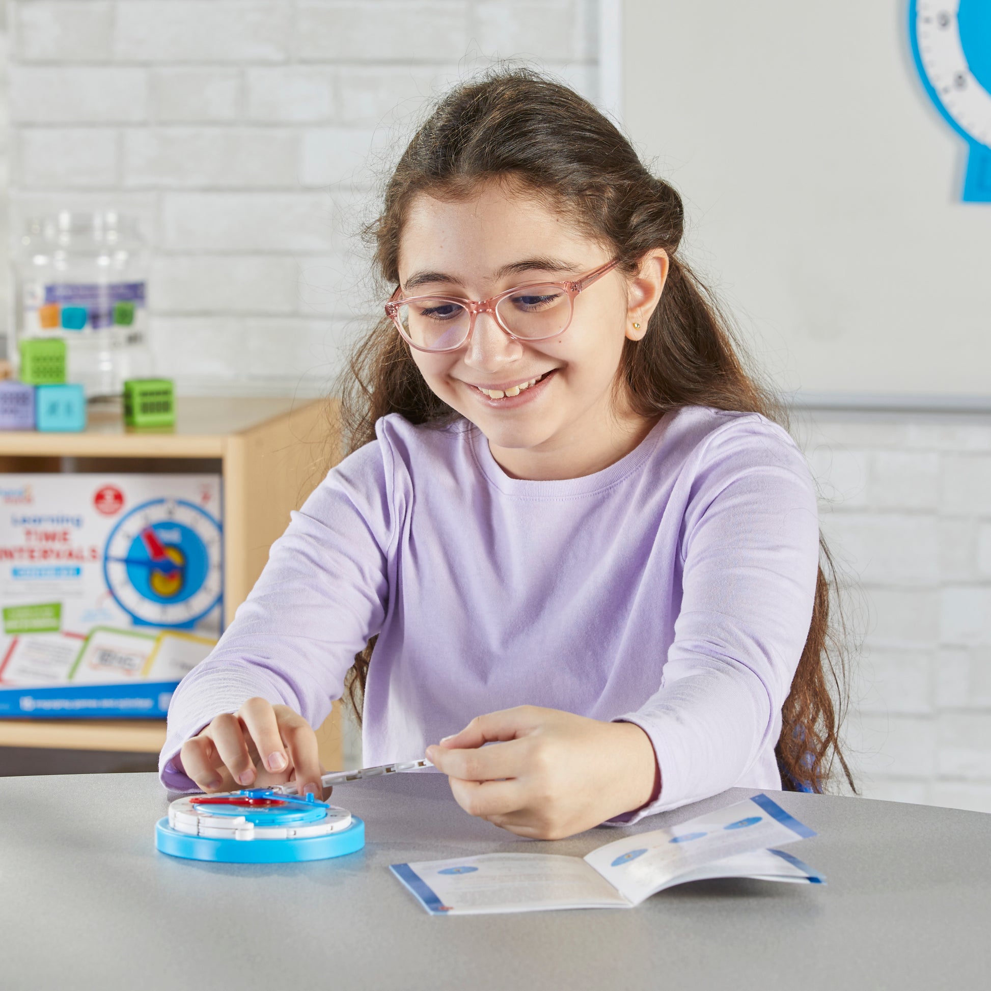 Learning Resources Advanced Number Line Clock