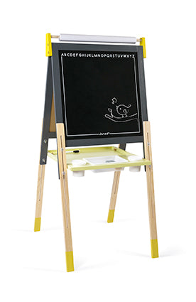 Janod Grey/Yellow Adjustable Easel