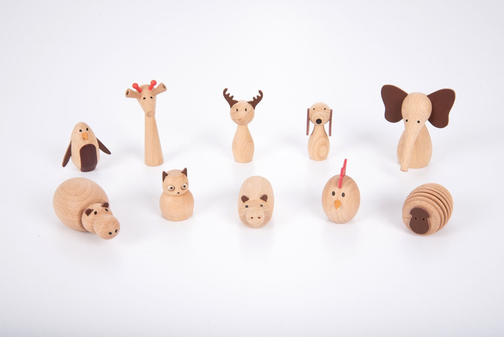 Tickit Wooden Animal Friends
