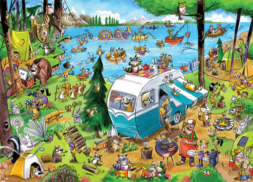 Cobble Hill Puzzles 350 Pieces Call of the Wild