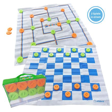 Alldoro XXL Draughts & Mill Game