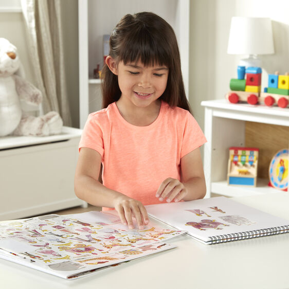 Melissa & Doug Princesses, Tea Party, Animals & More Sticker Collection