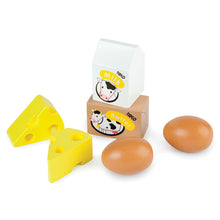 Tidlo Wooden Eggs And Dairy