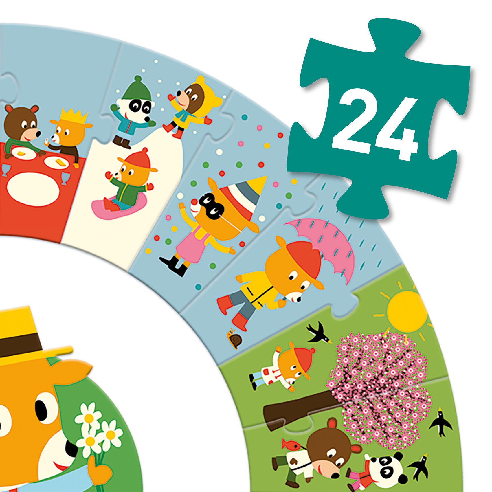 Djeco The Year Jigsaw Puzzle