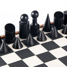 Manopoulos Wooden Chess Set in Bauhaus Style