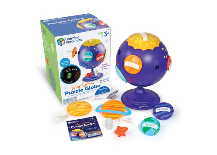 Learning Resources Solar System Puzzle Globe