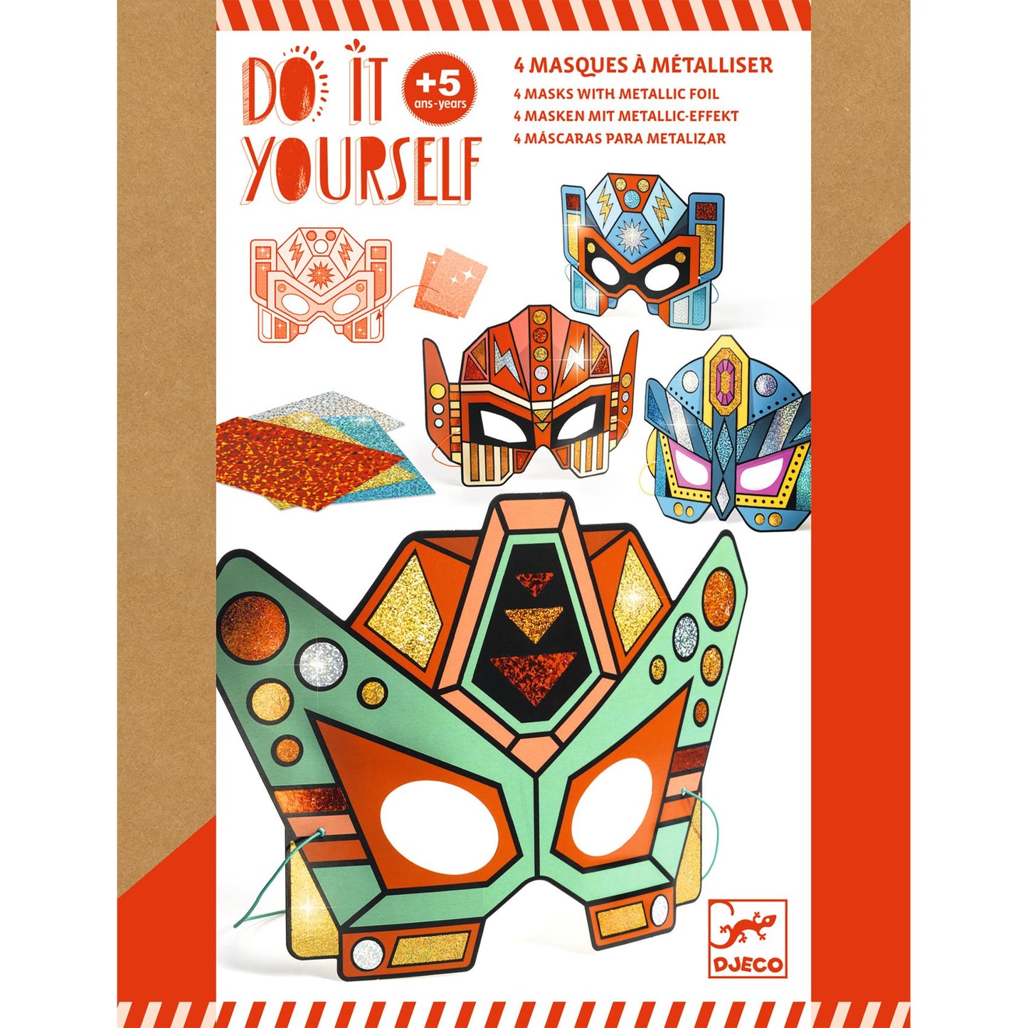 Djeco Super Robots DIY Mask Kit