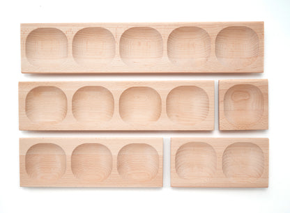 Yellow Door 1,2,3,4,5-Frame Tray Set