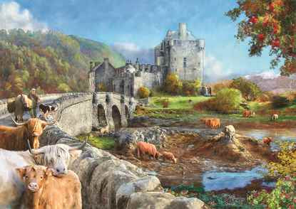The House of Puzzles - Highland Morning - 1000 piece Jigsaw