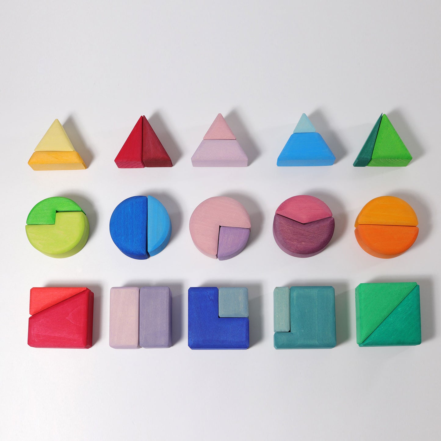 Grimms Building Set Triangle, Square, Circle
