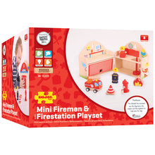 BigJigs Mini Firestation Playset