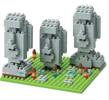 Nanoblock Moai Statues On Easter Island