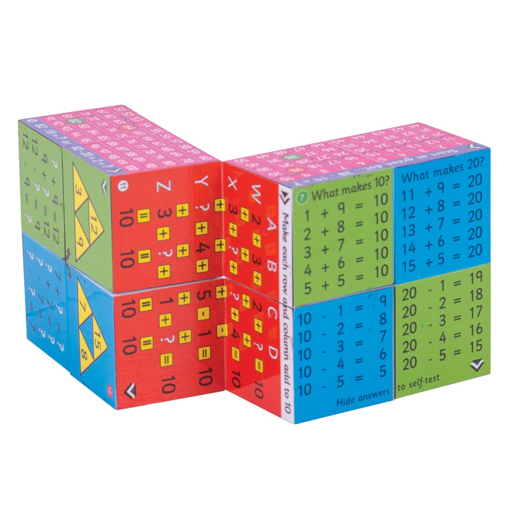 ZooBooKoo Add & Subtract - Key Stage 1 Cube Book