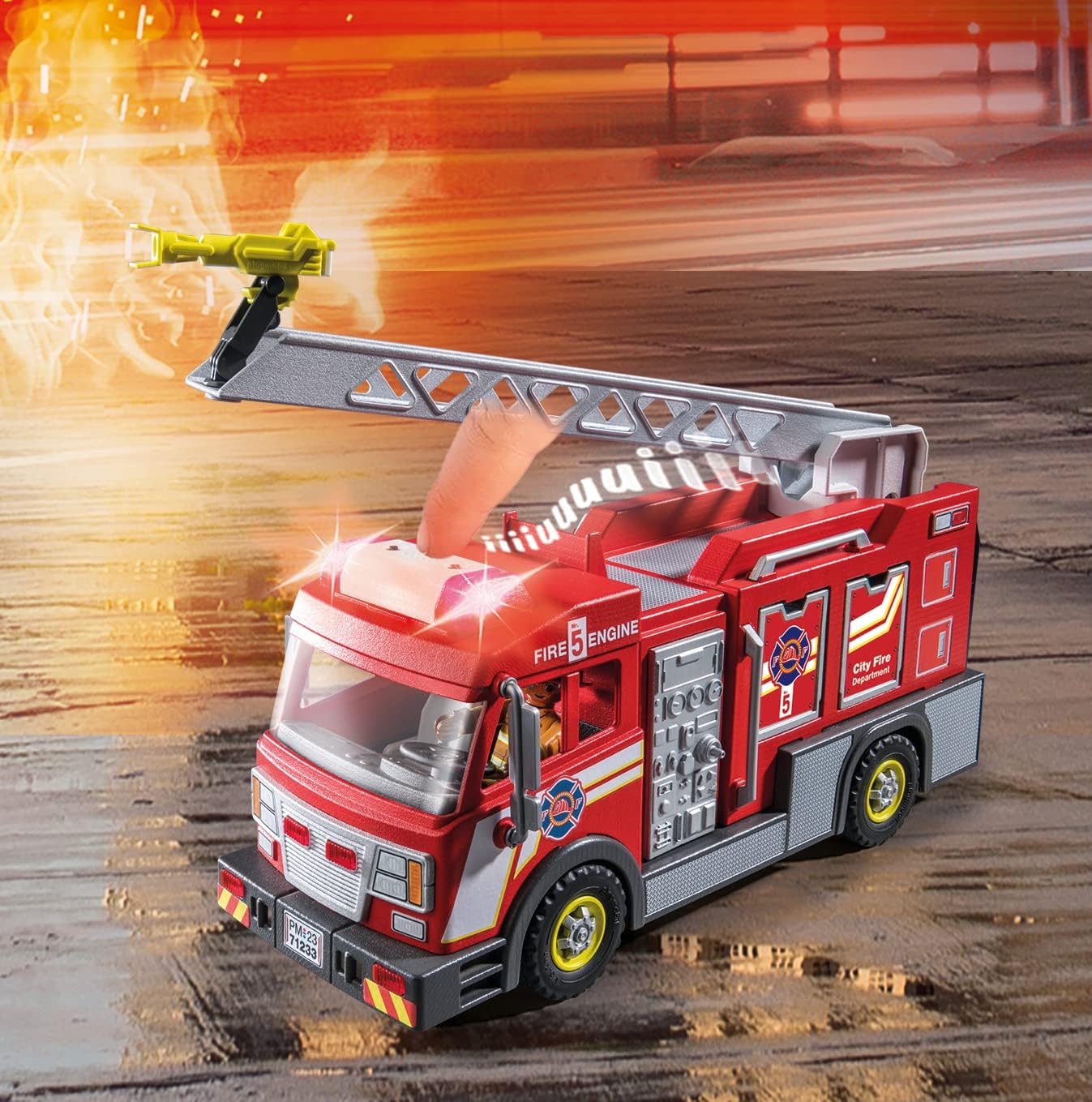 Playmobil 71233 City Action Rescue Fire Truck