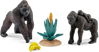 Schleich Wild Life Gorilla Family
