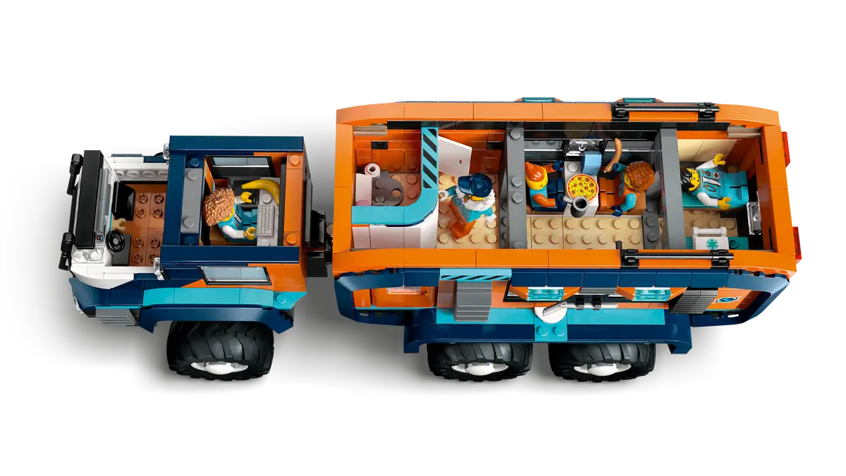 Lego City Exploration 60471 Arctic Explorer Science Lab Truck