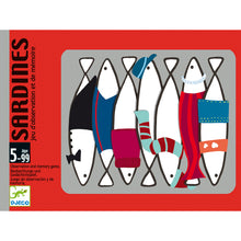 Djeco Sardines Memory Card Game