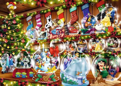 Ravensburger Disney Christmas Snowglobe Paradise 1000pc-12000537