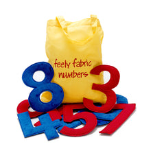 Yellow Door Feely Fabric Numbers