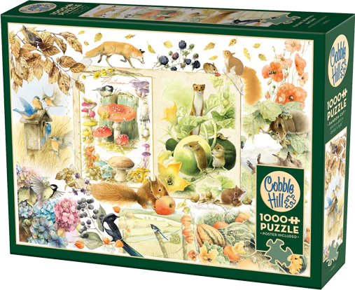 Cobble Hill Puzzles 1000 Pieces Nature Journal: Autumn