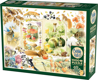 Cobble Hill Puzzles 1000 Pieces Nature Journal: Autumn