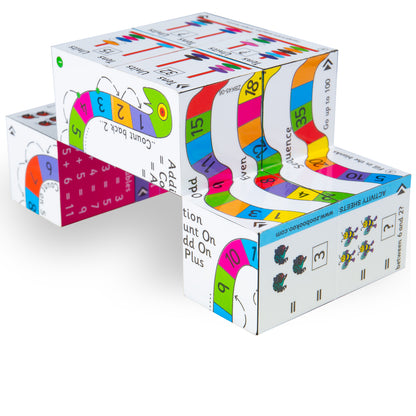 ZooBooKoo Add & Subtract - Key Stage 1 Cube Book