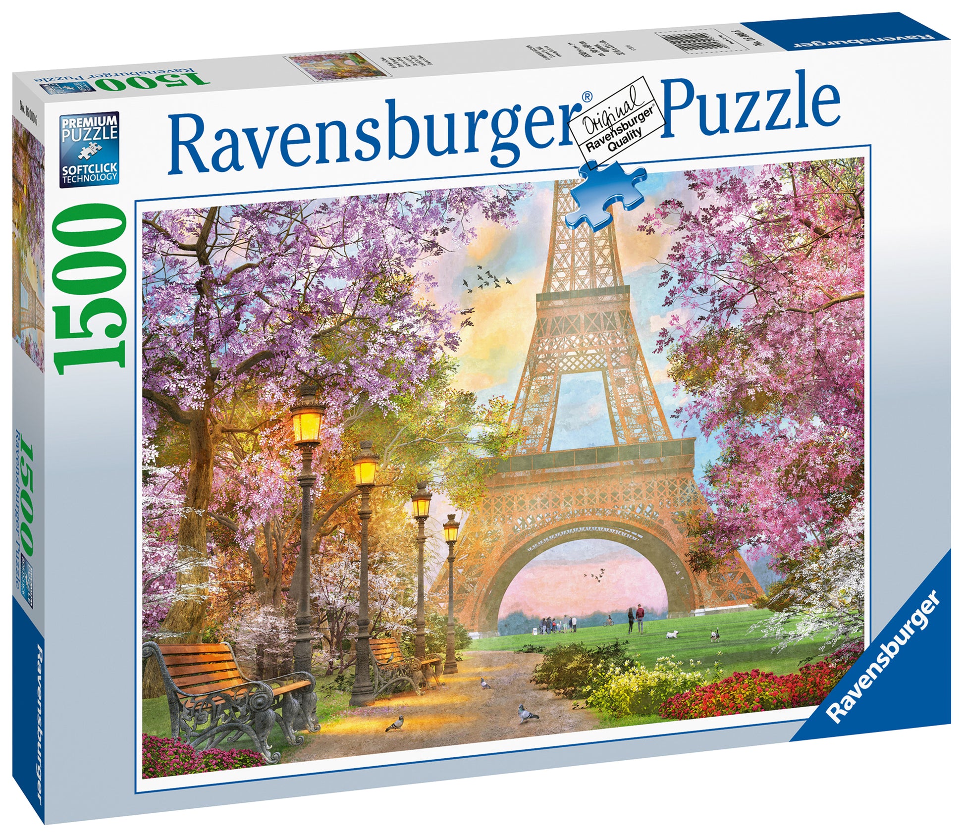 Ravensburger Paris Romance, 1500pc Jigsaw Puzzle