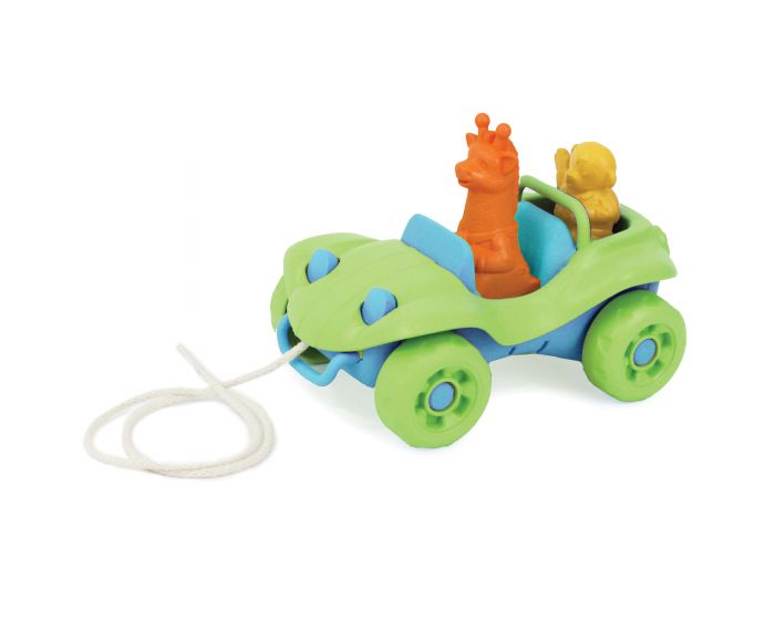 Green Toys Dune Buggy Pull Toy (Green)