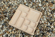 Yellow Door Natural Tinker Tray (9 section)