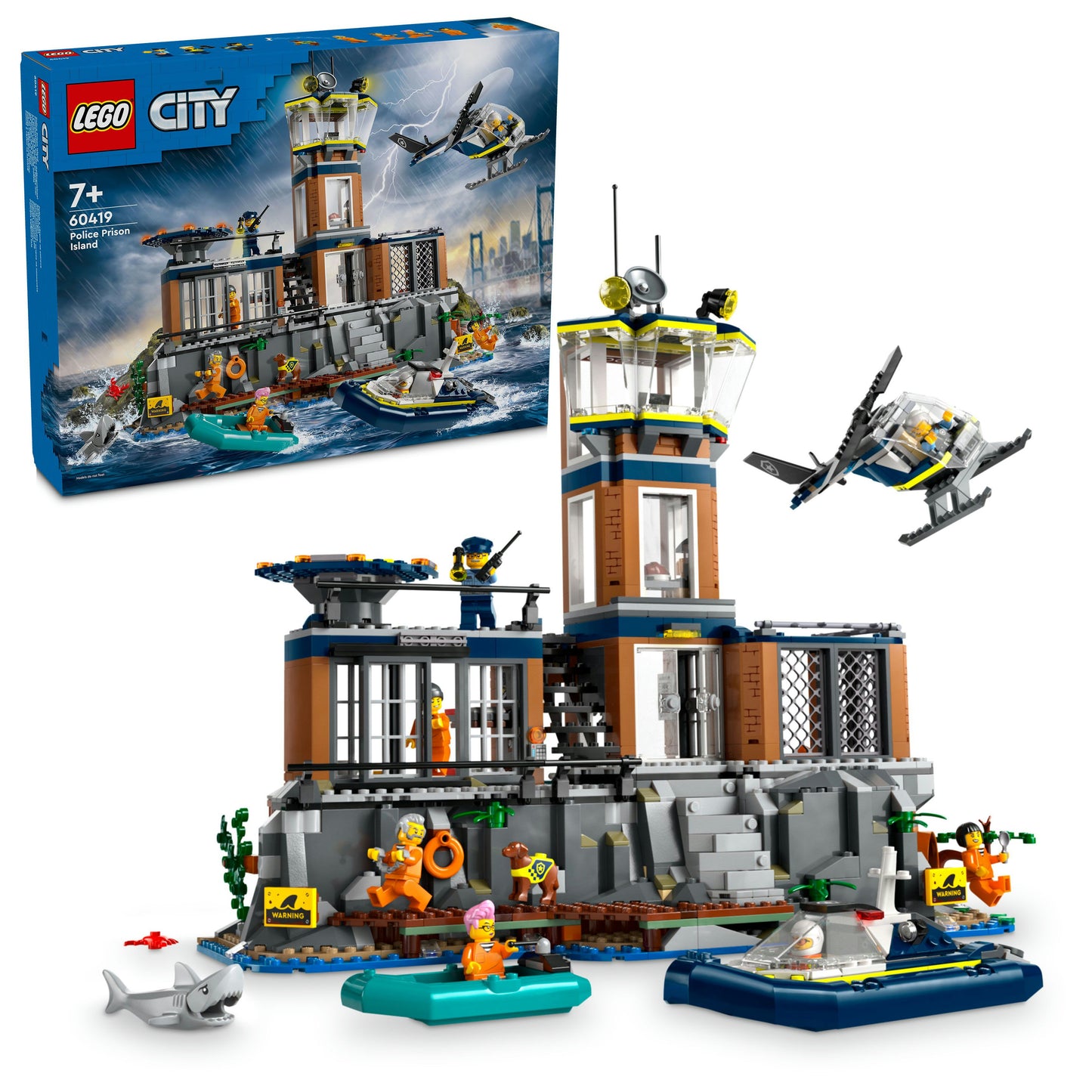 Lego City 60419 Police Prison Island